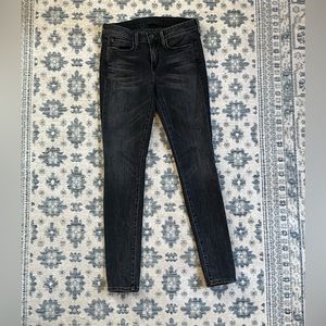 Vince black skinny jeans (size 27)